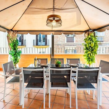 Gran Terraza Con Vistas A Calle Larios Málaga Exterior foto
