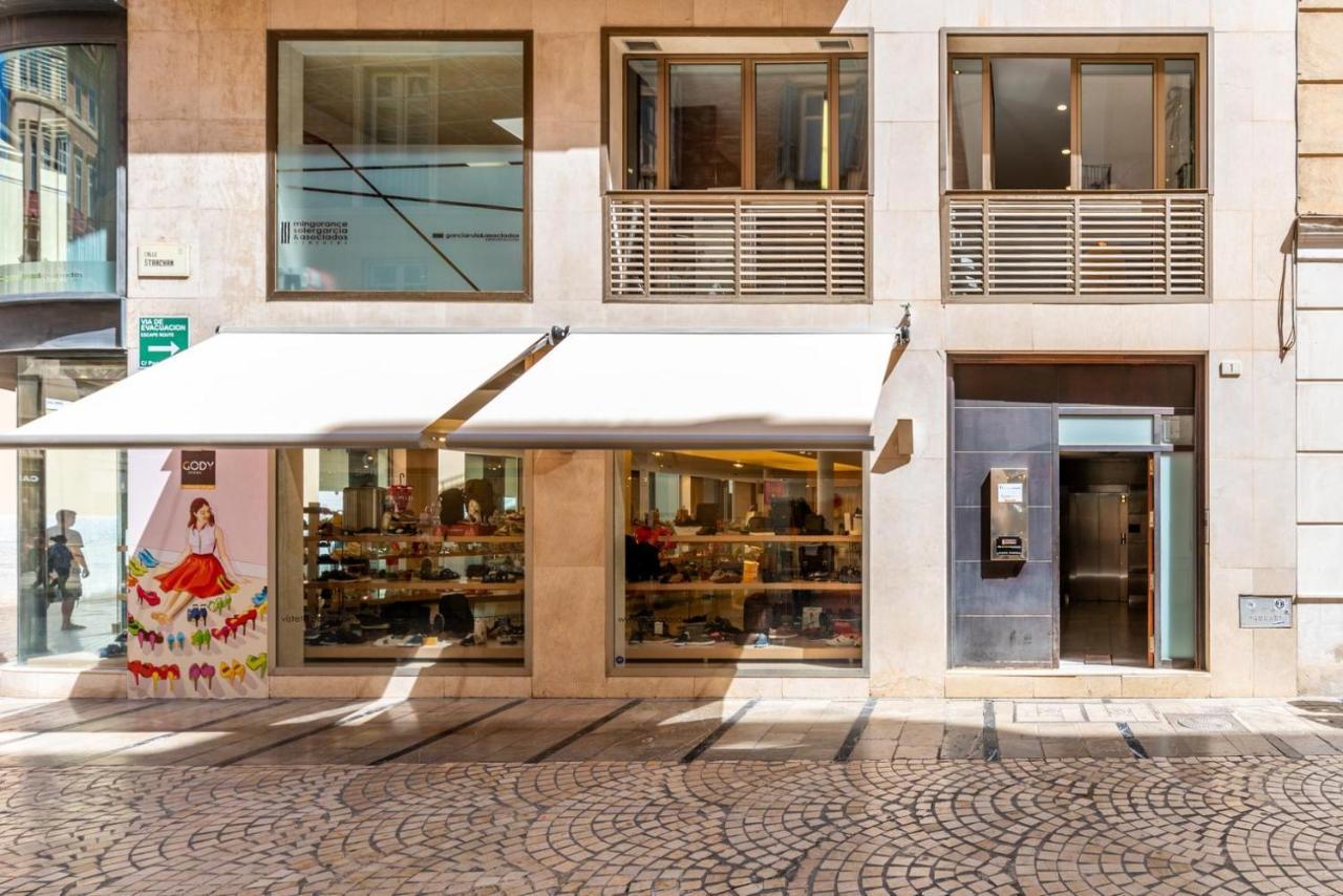 Gran Terraza Con Vistas A Calle Larios Málaga Exterior foto
